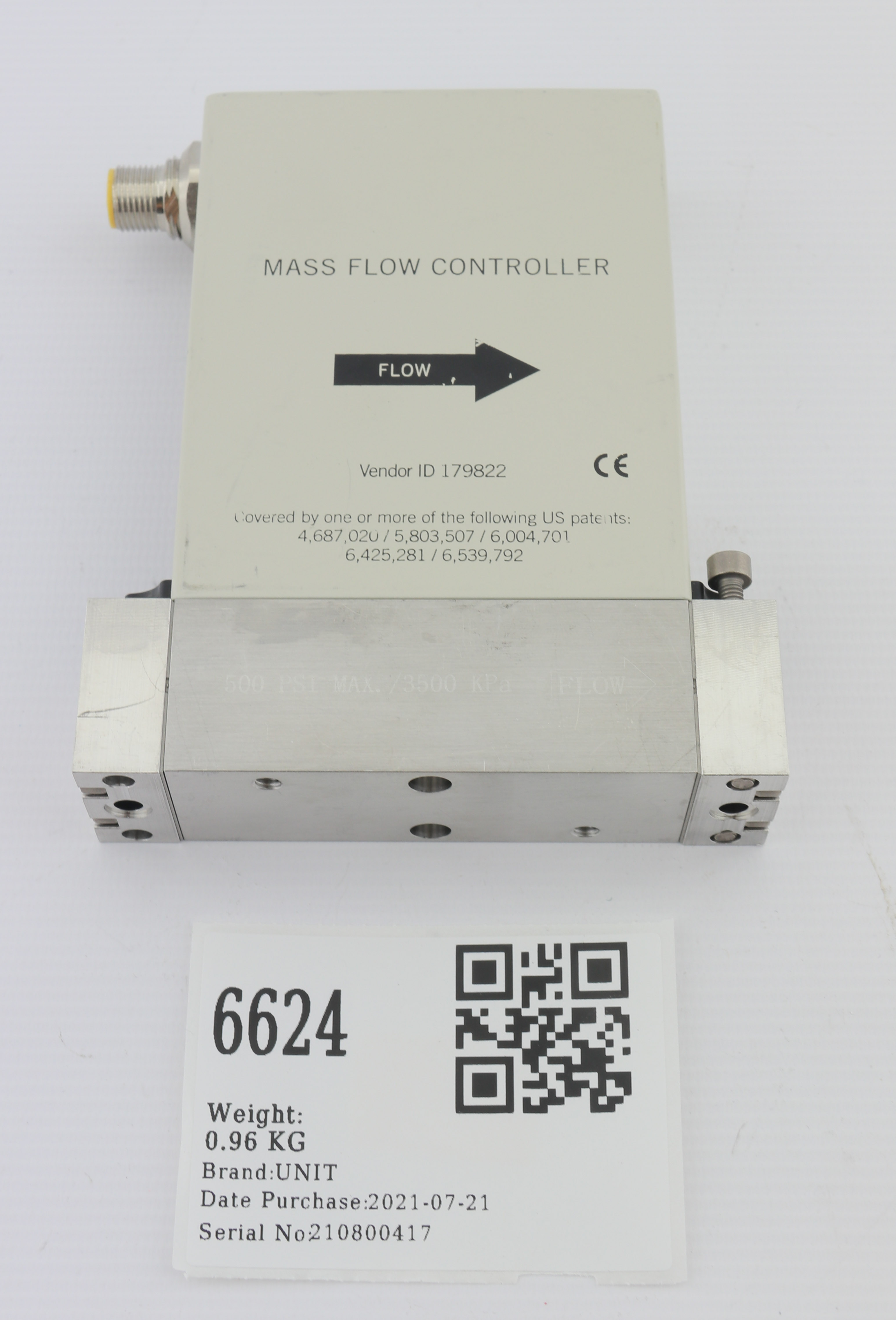 専用⑤ 6624 UNIT MASS FLOW CONTROLLER UFC-8565 | eBay